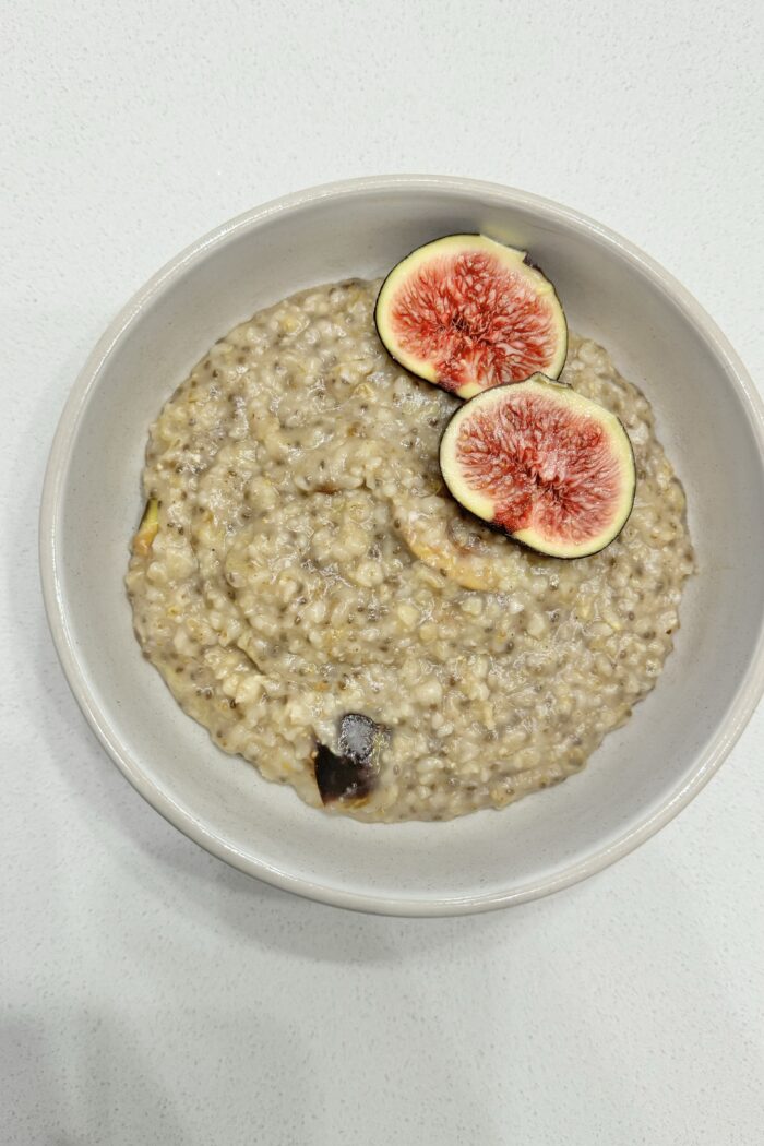 Figs Infused Breakfast Oatmeal